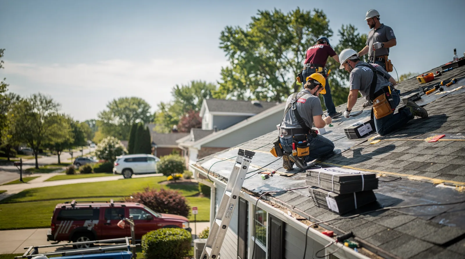 Roof Repair in Saint David, ME around you